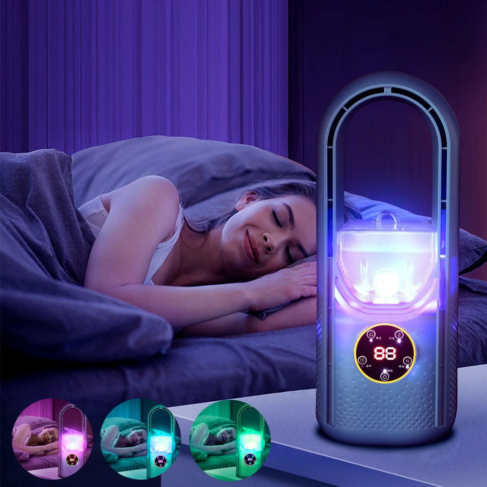 2026 Blade-Free Silent Portable Air Conditioner for Home and Office