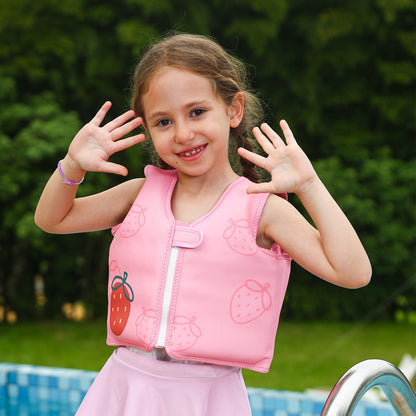 Women's Inflatable Swimming Aid with Colorful Flamingo Design Bowlift