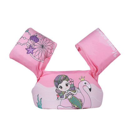 Women's Inflatable Swimming Aid with Colorful Flamingo Design Bowlift