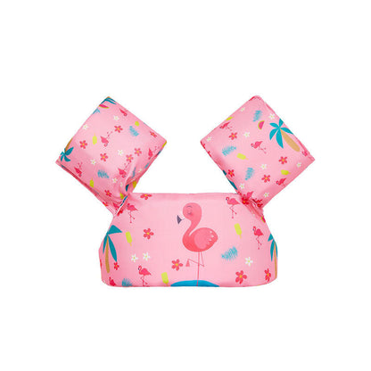 Women's Inflatable Swimming Aid with Colorful Flamingo Design Bowlift