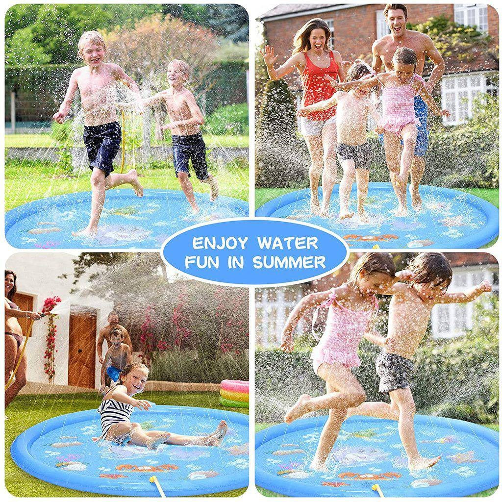 Sprinkler Splash Pad for Kids Outdoor Play