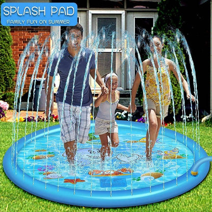 Sprinkler Splash Pad for Kids Outdoor Play